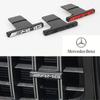 Для Mercedes benz W212 W213 W202 W211 W176 W210 W205 GlA GlC ClS GlK Аксессуары Автомобиль Передняя Решетка Значок Эмблема Наклейка