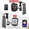 Неоновая 36 48 72 LED Подсветка Салона Автомобиля, Комплект Подсветки Ног, Подсветка, Пульт, Управление Приложением, Управление Музыкой, Авто RGB Атмосферная Декоративная Лампа