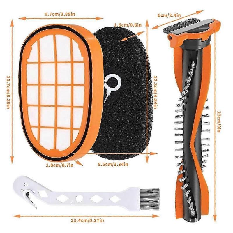 For Philips Speedpro Max Vacuum Cleaner Filter, Vacuum Cleaner Accessories Replacement Brush, for Ph