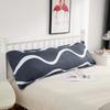 Double Pillow Long Pillow Core 1.2 Meter Bed Couple Pillow Wedding Couple Lengthening Pillow Long Household Pillow