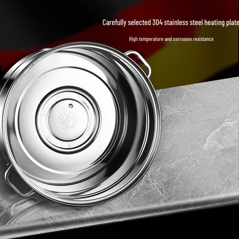 Суле 42 см Пароварка электрическая из нержавеющей стали с таймером