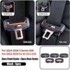 BBIH8 Car Seat Belt Buckle Protector Cover Soft Silicone Anti-Collision Case For BMW G80 G07 G42 G14 G15 G16 F82 M2 M3 M4 M5 Sticker