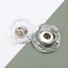 10Pcs Round Snap Button Transparent Snap Fastener New Fastener
