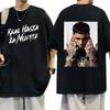 Модная повседневная футболка в стиле рэпера Anuel AA Real Hasta La Muerte, ретро-футболка в стиле хип-хоп, подходит для женской одежды