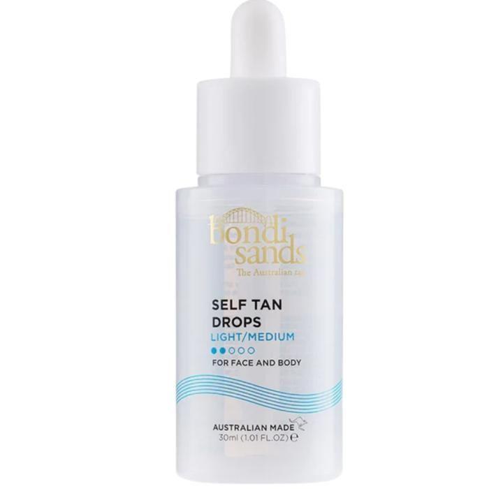 Gouttes autobronzantes - BONDI SANDS - Claires/Medium - Hâle personnalisable - Bronzage progressif naturel - 30 ml