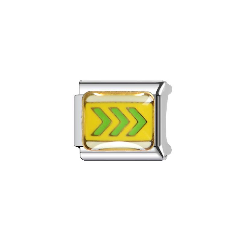 2024 Горячий браслет из нержавеющей стали с буквами своими руками в корейском, европейском и американском стилях