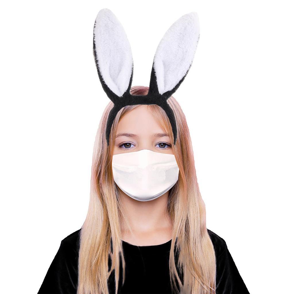 Пасхальная повязка для волос для взрослых и детей, повязка на голову с заячьими ушками, повязка на голову, аксессуары для волос