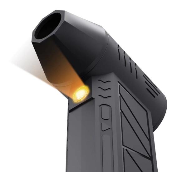 Мини электрический снегоочиститель ручной воздуходув турбовоздуходувка со светодиодом High