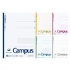 KOKUYO Notebook Smart Campus B5 Dotted 5 Color Pack A-lined No-GS3CWATX5 A-lined (7mm)
