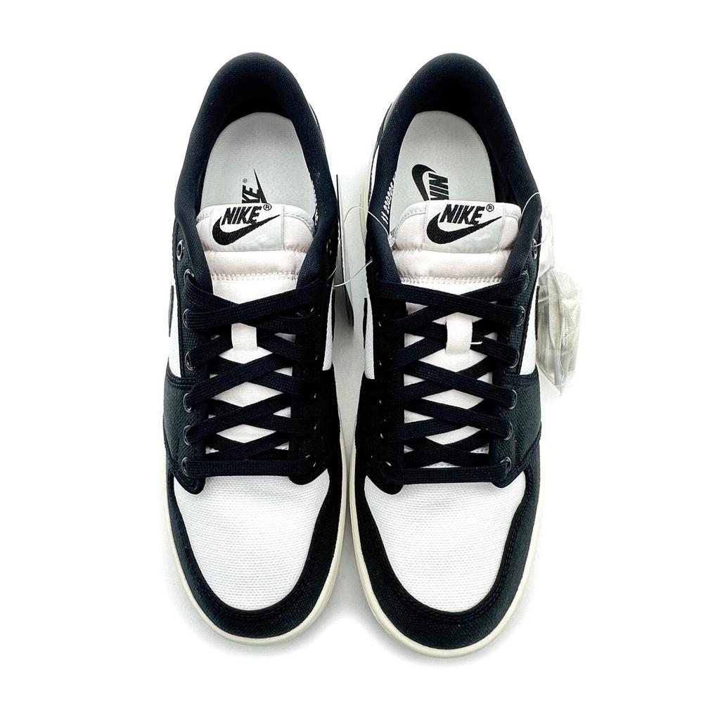DX4981-100 Nike Air Jordan 1 Low KO Черно-белый Panda Холст (Мужской)
