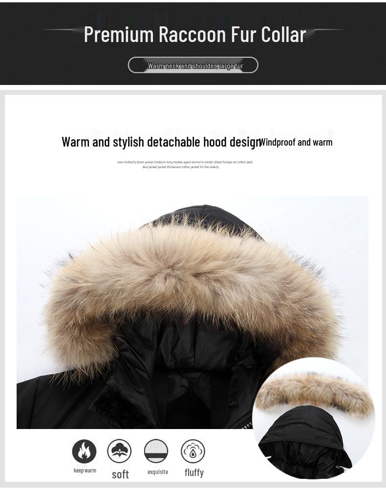 Зимняя экспедиционная парка с гусиным пухом - Утепленная большого размера рабочая одежда для мужчин и женщин