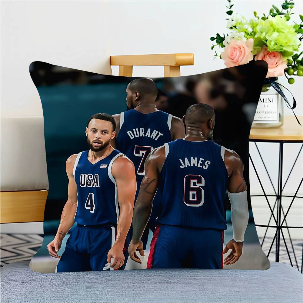 Basketball Star Pillowcases Home Bedding Decorative Pillow Cover Wedding Super Soft Pillow Case