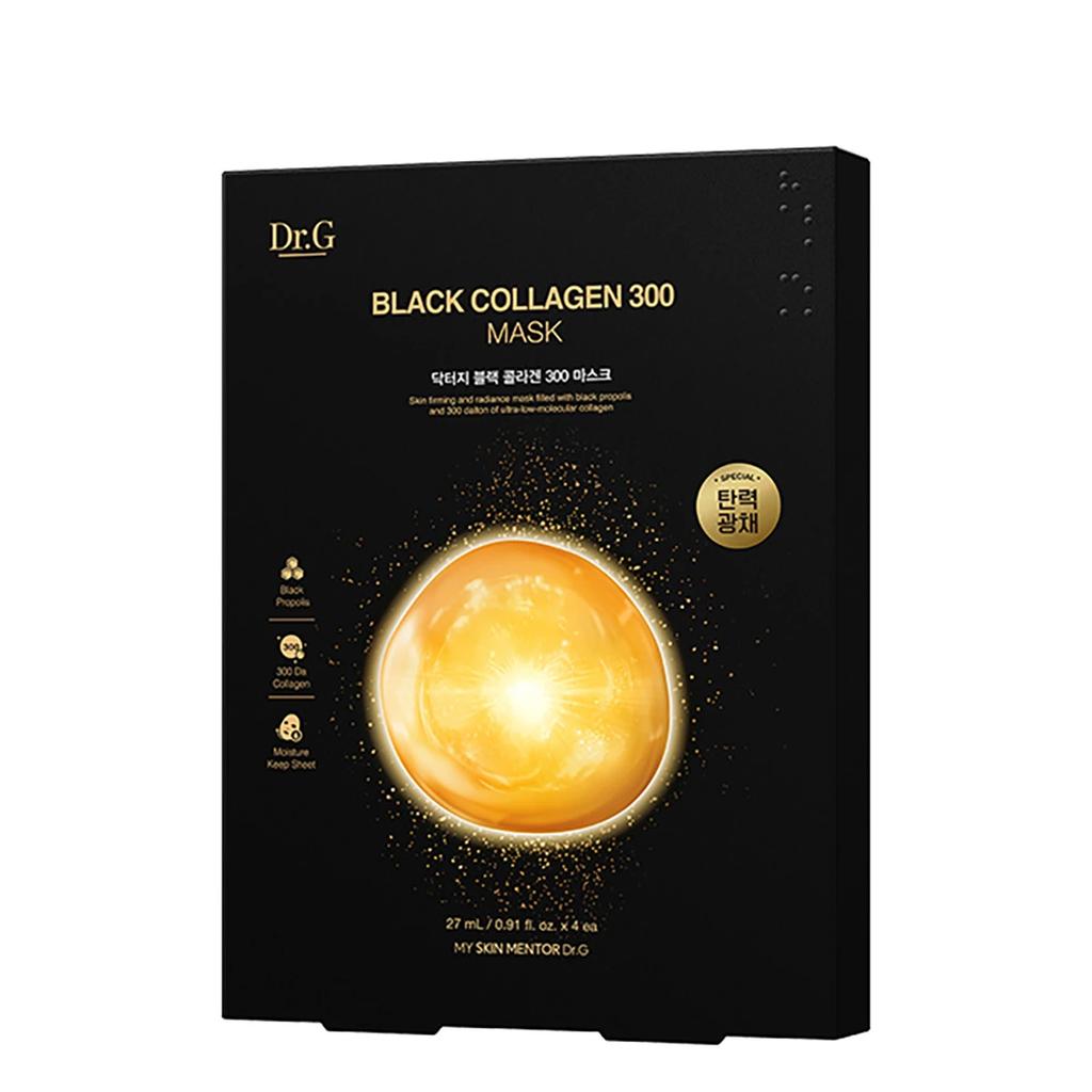 Dr.G Black Collagen 300 Mask 4ct x 5