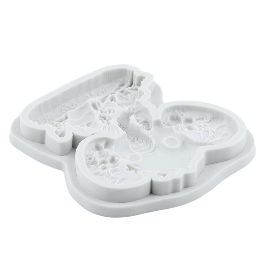 Силиконовые формы в виде слона, форма для мастики в виде слона, инструменты для украшения торта, топпер для кекса, форма для конфет, шоколада, гампасты