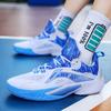 2025 New Support Shock-absorbing Wear-resistant Anti-slip Professional Basketball Shoes Male Students Low-top Sports Shoes