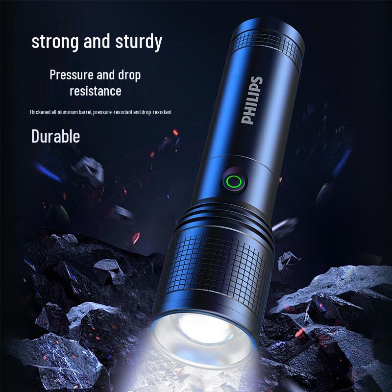 Philips High-Performance Flashlights and Portable Bag