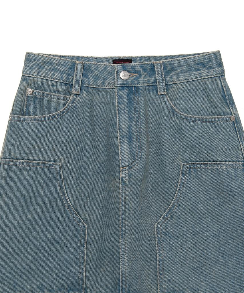 Lee Women Denim Painter Mini Skirt Indigo Medium