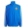 Manchester United Track UBP Top Striped Long Sleeve Jacket Men Jacket Blue JF0372