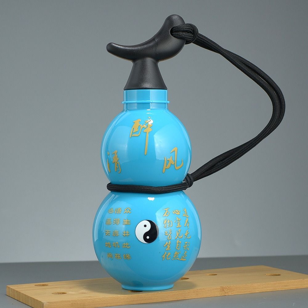 Фляга для воды в форме тыквы для улицы, фляга для напитков тыква У Куна, красивая портативная чашка для воды, унисекс