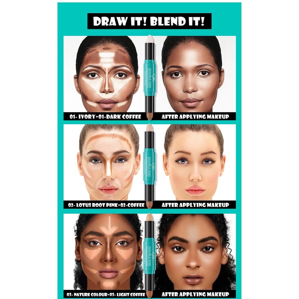 Тональный крем для лица, консилер, ручка, долговечный корректор темных кругов, контурные консилеры, косметический макияж