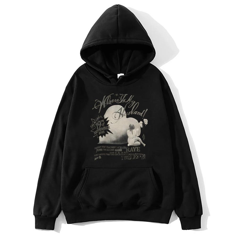 Где мой муж! Raye Однотонные худи с графикой Харадзюку Винтажные свитшоты Женские Мужские Флисовые с длинным рукавом