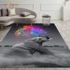 Neon Tribe Blowing Bubble, милый ковер со слоном, ковер для гостиной, спальни, украшение, коврик для кухни, ванной комнаты, нескользящий напольный коврик