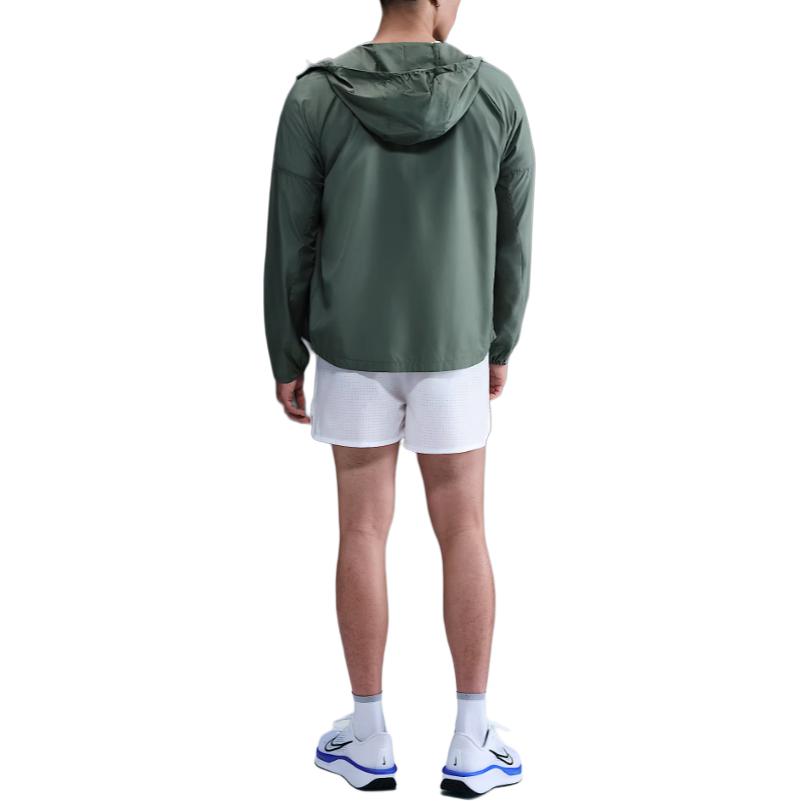 Nike Miler Repel Водоотталкивающая Тканая Модная Спортивная Куртка с Капюшоном Мужская Куртка DD4747-364