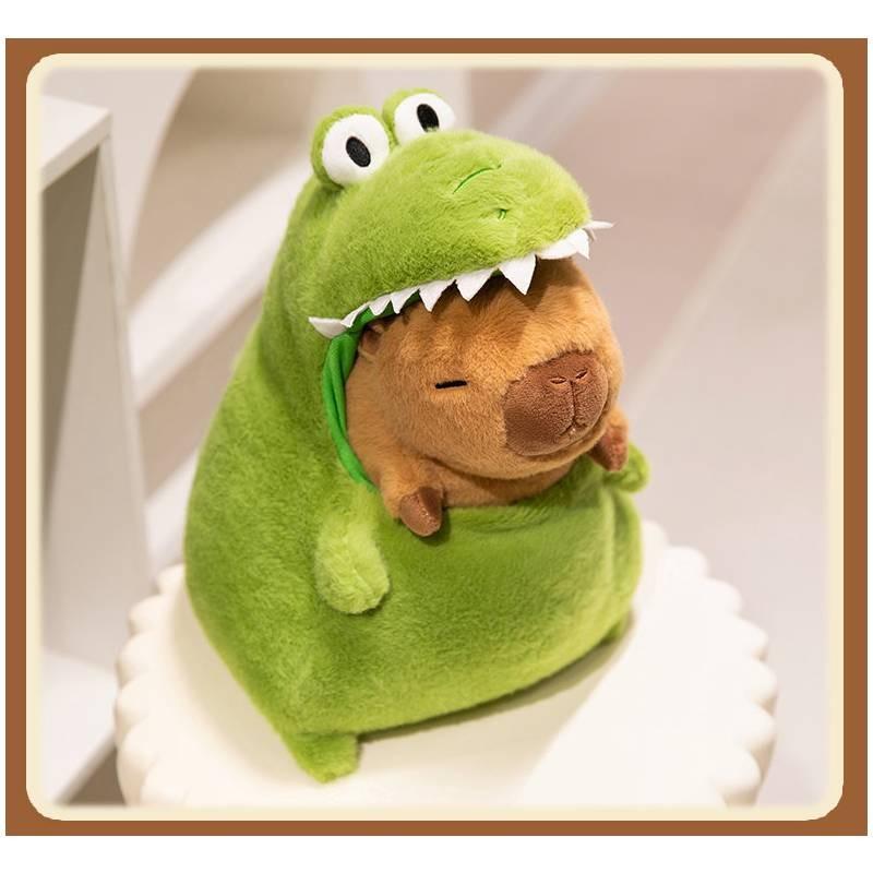Capybara Transforms Doll Into Crocodile Plush Toy Stuffed Doll Kid Gift Birthday
