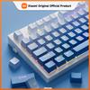 Xiaomi 130+ клавиш Градиентные синие просвечивающие колпачки клавиш Профиль OEM RGB-подсветка PBT Double Shot колпачки клавиш для MX переключателей Игровых клавиатур