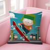 Cartoon SSouth cute PPark   Cushion Cover 30x50 Polyester Sofa Cushions Decorative Throw Pillows Home Decoration Pillowcover