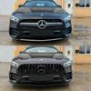 Автомобильная наклейка 2025 Горячая новинка 2025 Для Mercedes Benz Хромированный Серебристый ABS Решетка радиатора автомобиля Звезда Эмблема Подсвечиваемый логотип Для Mercedes Ben