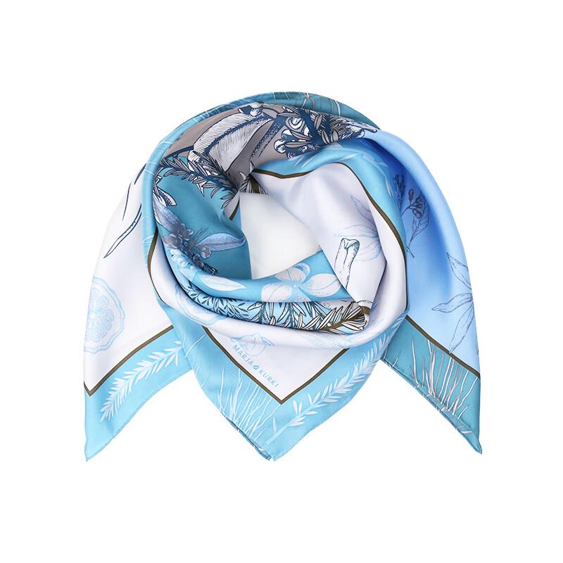MARJA KURKI 100% Silk Square Scarf