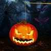 DIY Art Kits for Home Gardening Halloween Lantern Craft Set Kids, Handheld Paper Pumpkin Ghost with LED Light Trick or Treat Party Decoration,