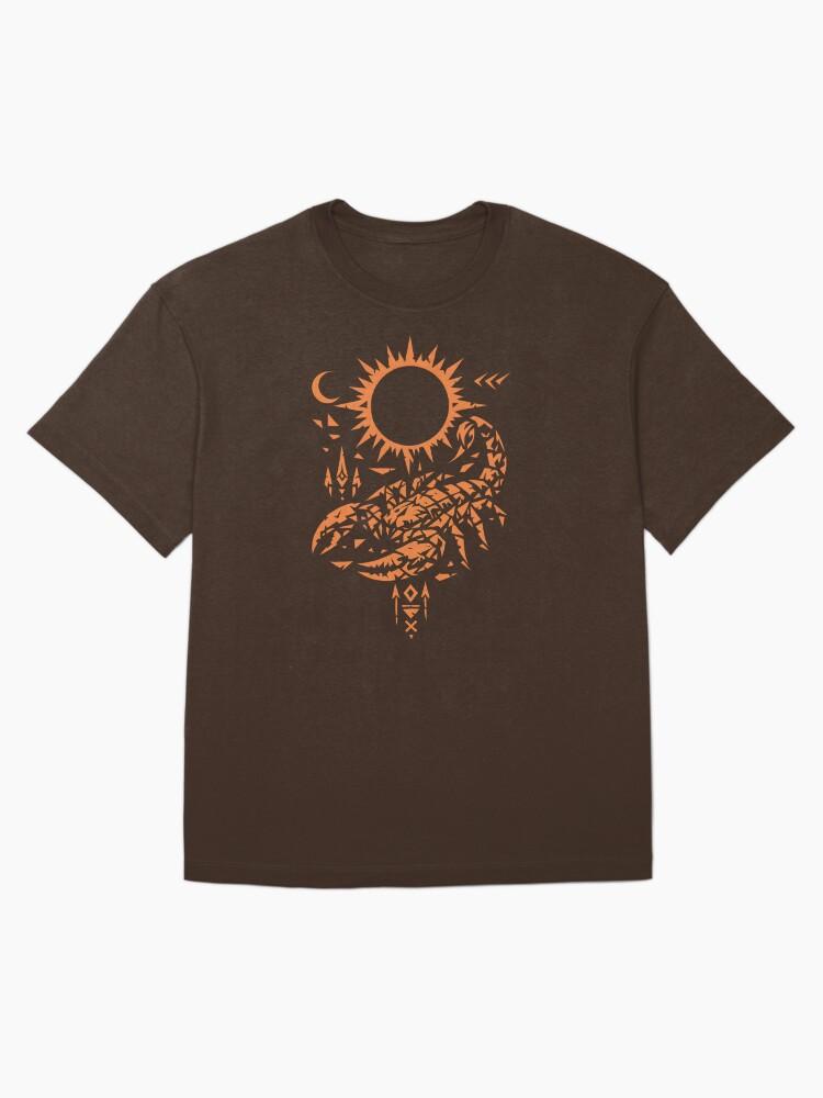 Scorpions Scorpion Sun Shirt - Desert Graphic Tee Oversized T-Shirt