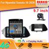 9,7-дюймовый вертикальный экран Tesla Android автомобильное радио для Hyundai Sonata 10 2020 GPS навигация мультимедиа видео экран плеер