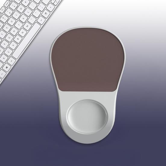 Коврик для мыши с подставкой для запястья, эргономичный, противоскользящий, для снятия боли в запястье, коврик для мыши для ноутбука и компьютера с подушкой для поддержки запястья, аксессуар для ПК