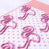 Cute Mini Flamingo Paper Clips Pin Bookmark Memo Office School Stationery