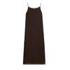 MD Spring New French Design High-End Temperament Vintage Brown Tulle Sling Fairy Dress Dress 6671100
