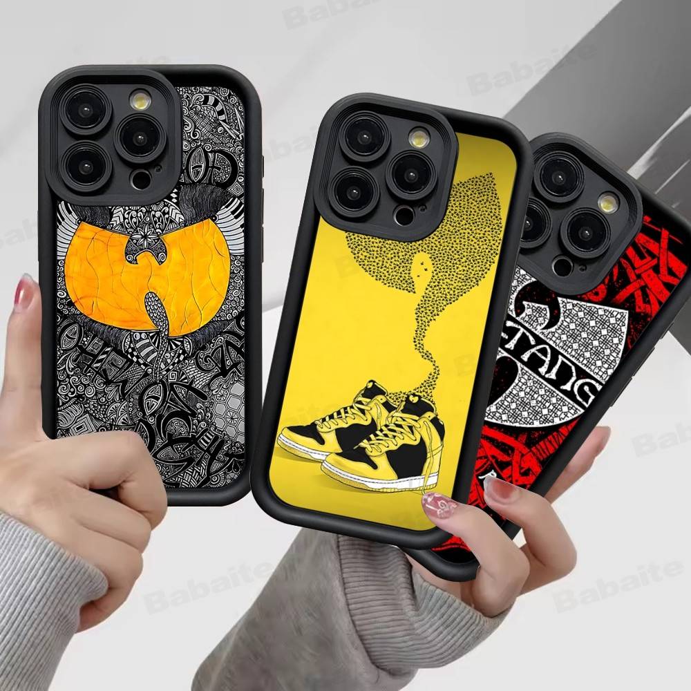 Fashion Trends WU-T-TANG CLANs Phone Case For IPhone 16 15 14 Plus 13 12 11 17 Pro Max Pro Soft Cover