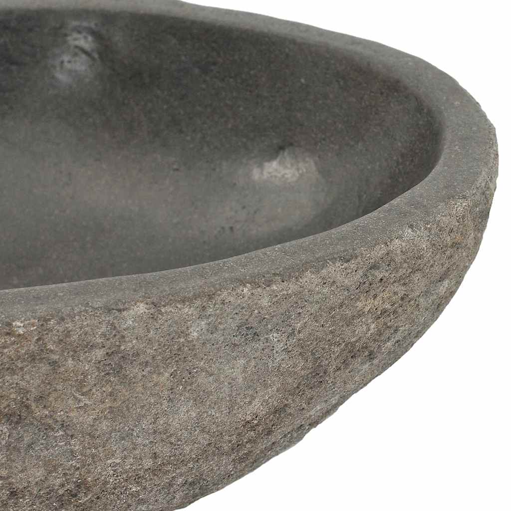 River Stone Oval Washbasin (29 38) * (24 31) cm