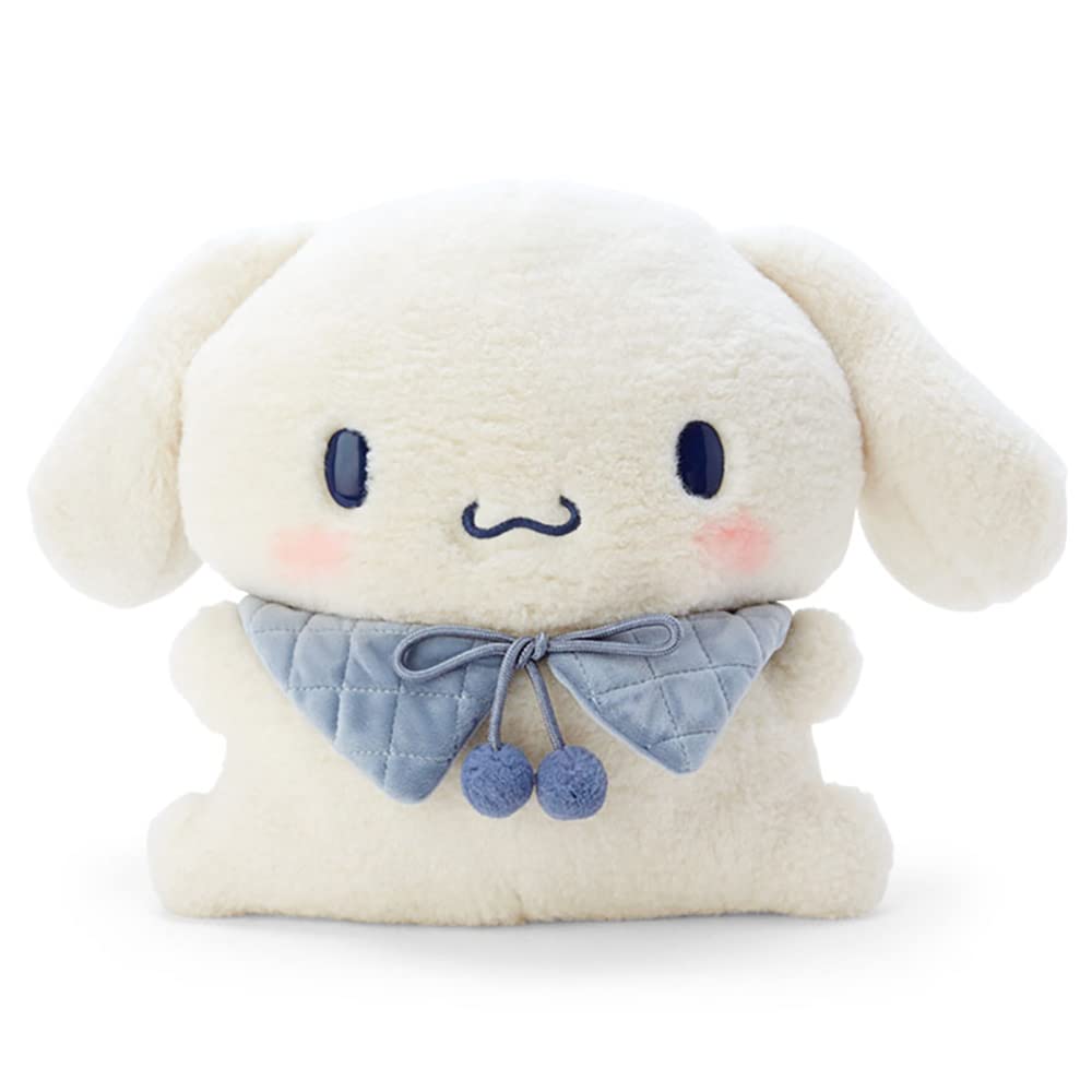 Sanrio Cinnamoroll Plush Cushion, Cinnamon, Potemoko Series Character, 37 x 8 x 27 cm, 512435