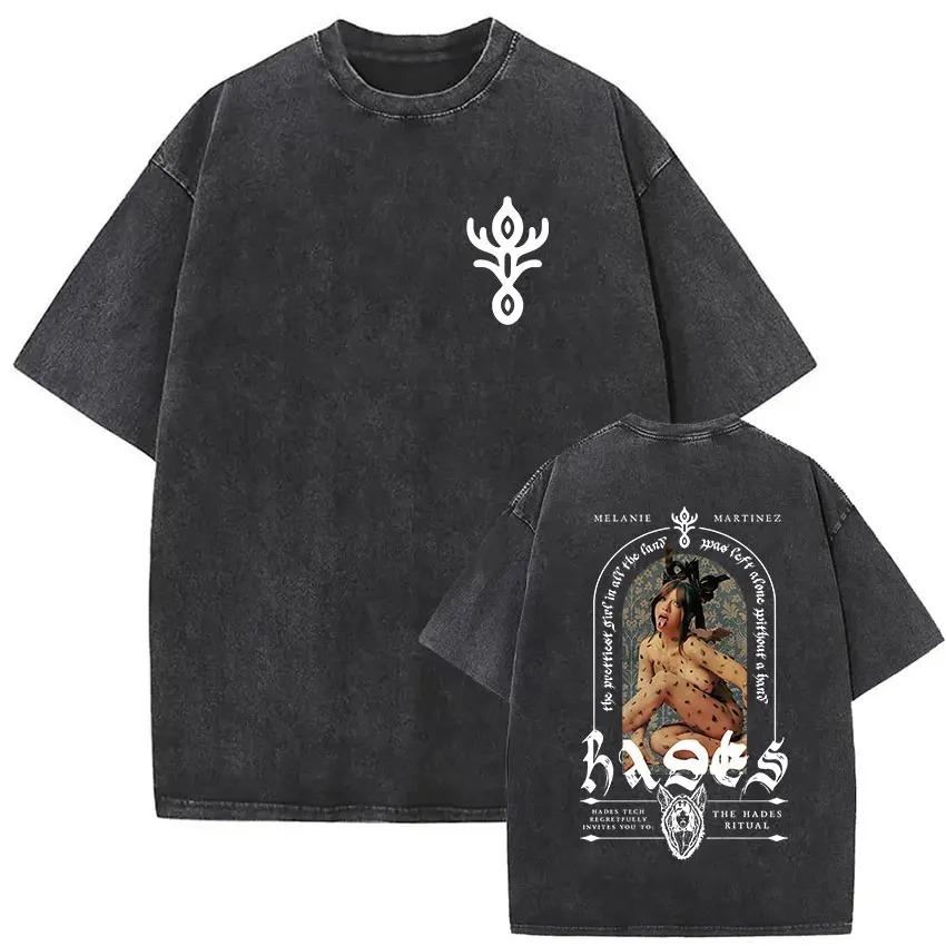 Molly Martinez Album Cover Mens Womens Short Sleeve Washed Short Sleeve TShirt Casual Comfortable Streetwear Fan Gift