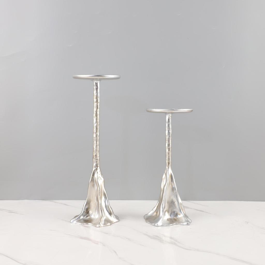 European Luxury Resin Hill Candlestick: Elegant Desk Ornament for Home, Restaurant, or Hotel Décor