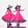 Костюм Платье для родителей и детей Хэллоуин Танцевальное платье Костюм для маскарадной вечеринки