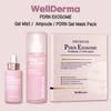 [WellDerma] Гель-мист с синергией PDRN и экзосом 100 мл / Ампула 30 мл / Гелевая маска-патч (4Sheets)