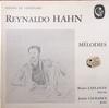 LP Record BRUNO LAPLANTE JANINE LACHANCE  Reynaldo Hahn Melodies CAL1840 CALLIOPE 1974 France Classical Used