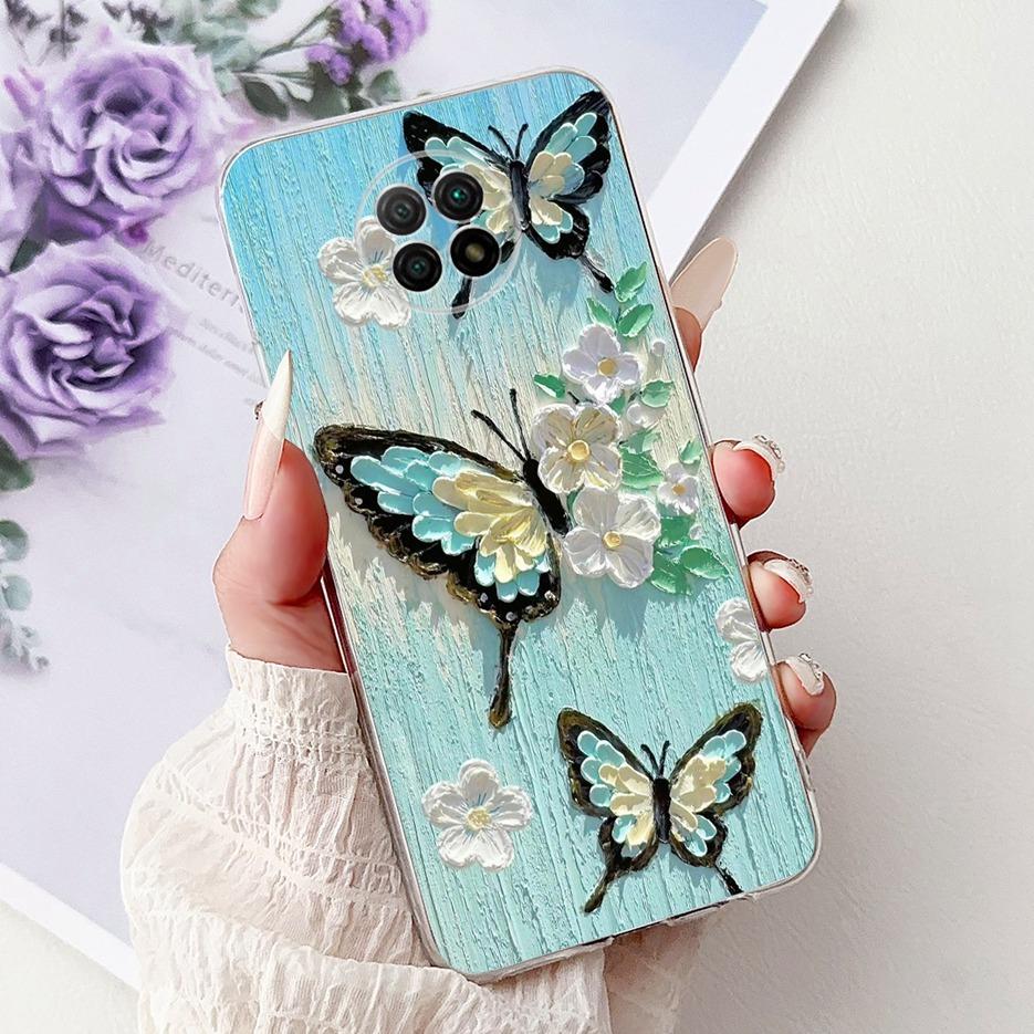 Чехол для Xiaomi Redmi Note 9 5G Note 9T, Милый Рисованный Чехол, Мягкий Силиконовый Чехол для Телефона, Задняя Крышка для Redmi Note 9T Note9 5G, Fundas