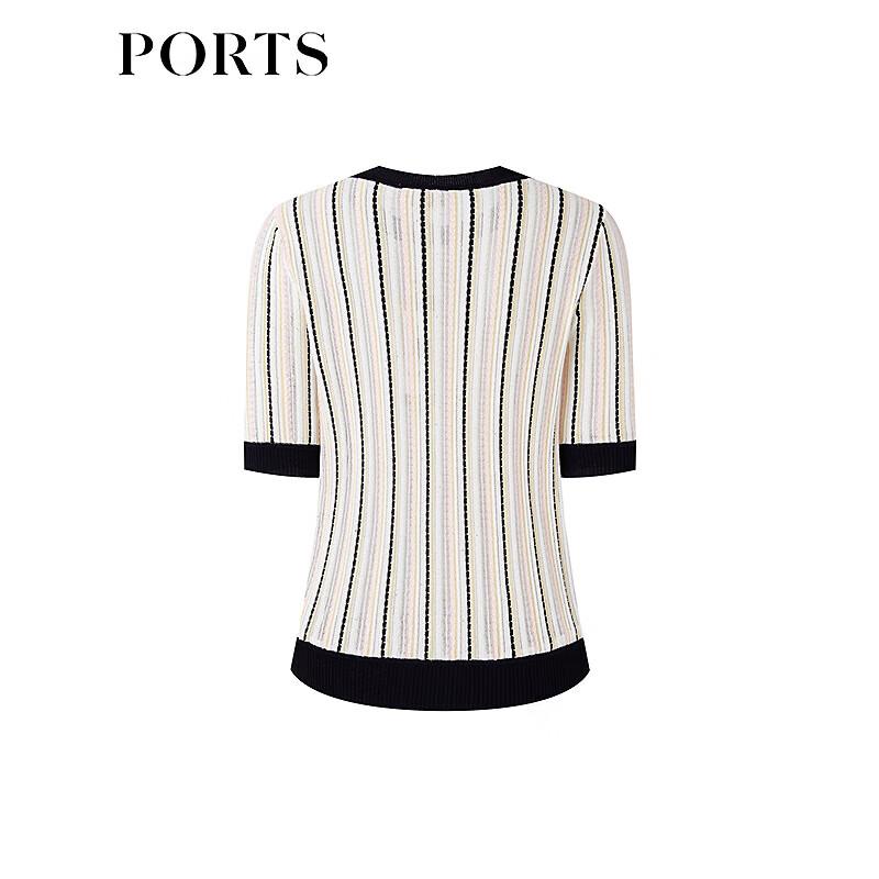 PORTS Women's Knitted Short-sleeved Top