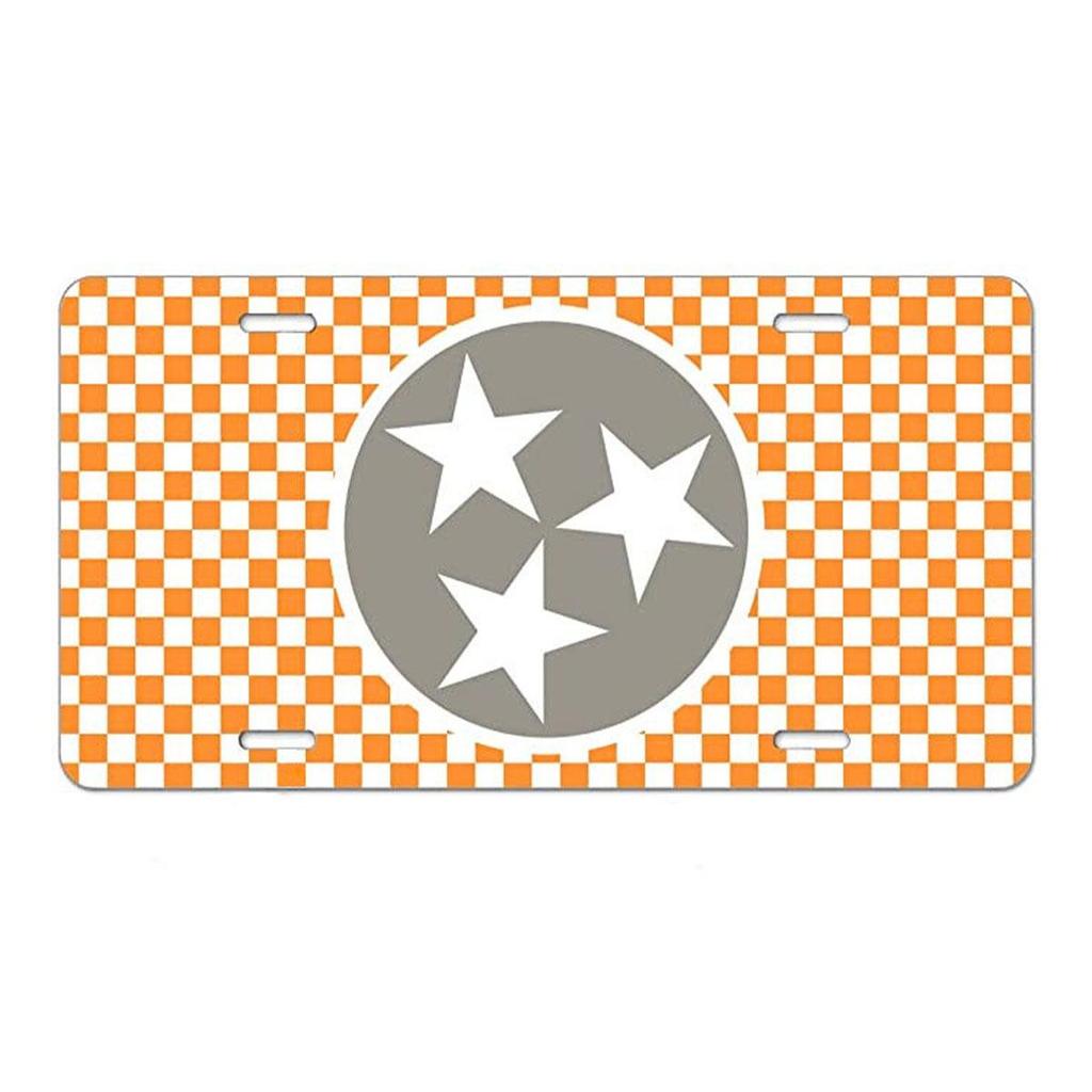 Sublimation Printed US Standard License Plate Metal Sign, 12x6 Inches, Hot-Selling Design