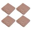 4PCS Coconut Coir Brick Improve Soil Quality Promote Plant Growth Compressed Coconut Soil for Gardening